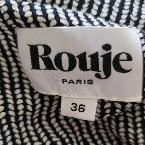 Rouje Paris Janet Wrap Mini Dress Size 4 - Picture 8 of 11